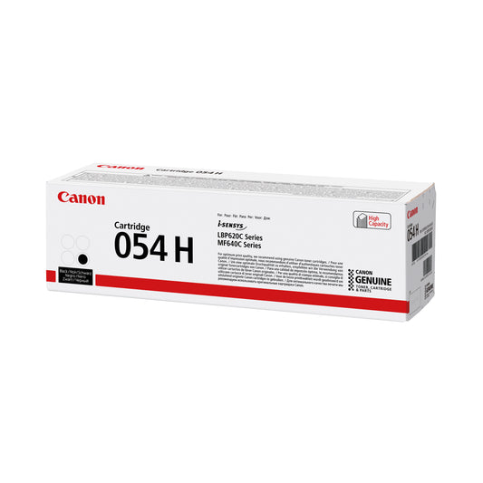 Canon 054H Toner Cartridge High Yield Black 3028C002