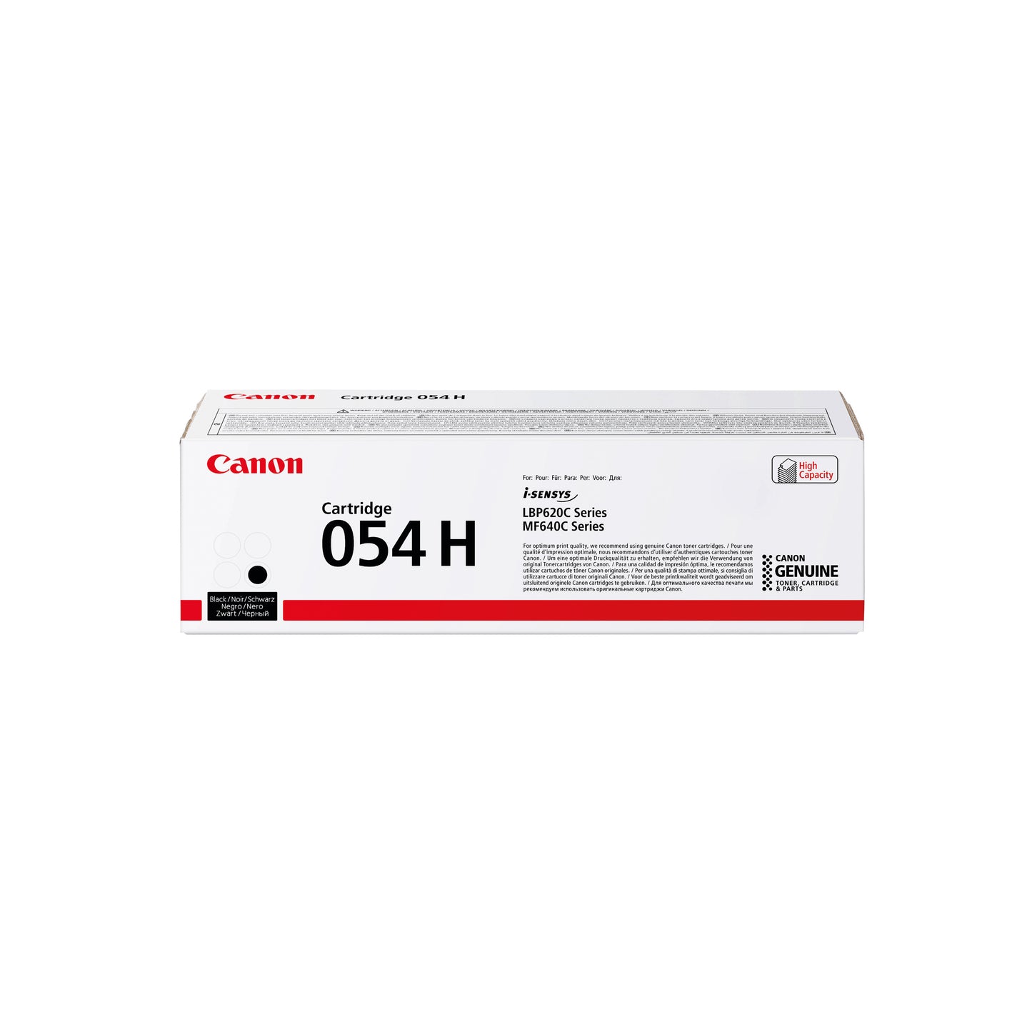 Canon 054H Toner Cartridge High Yield Black 3028C002