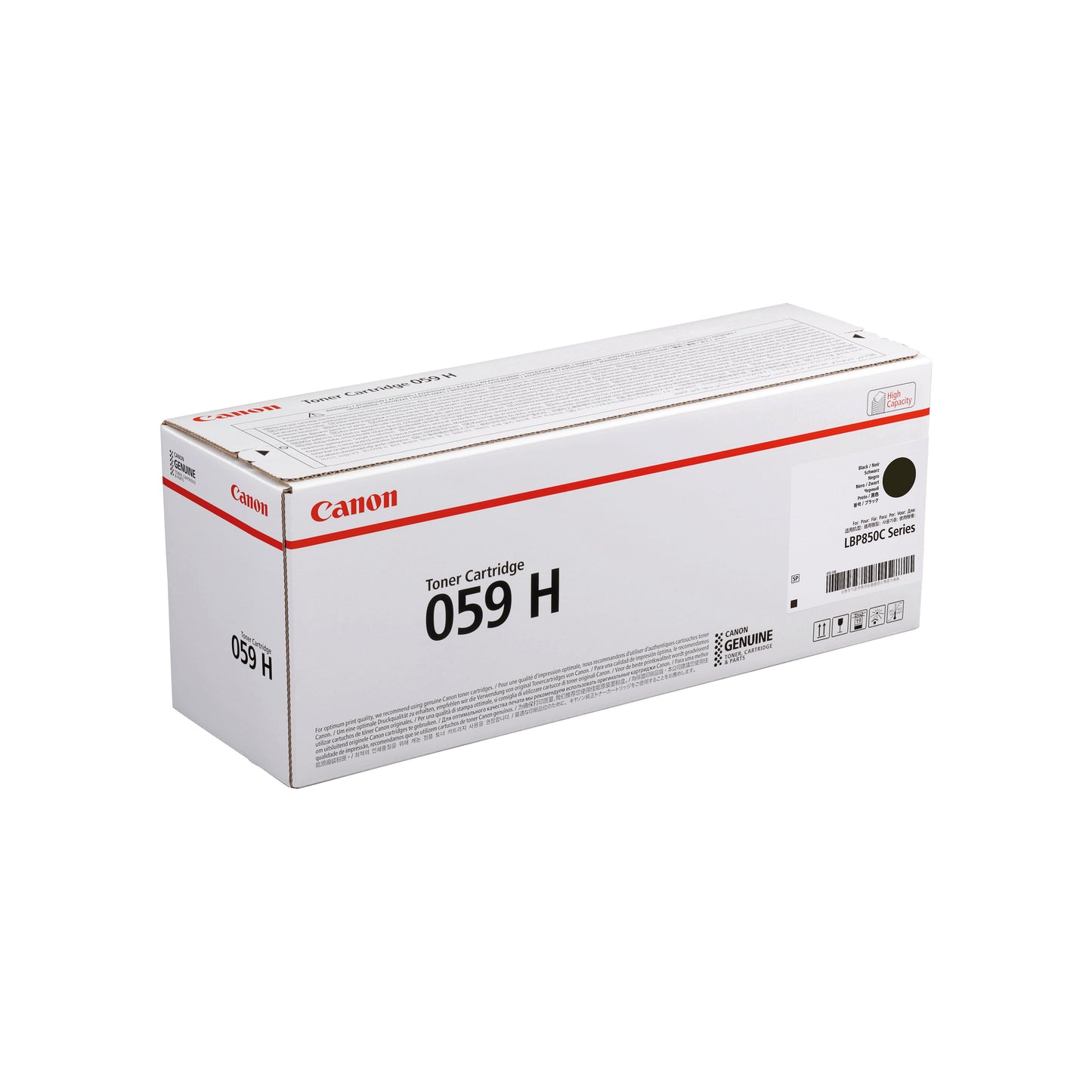 Canon 059H Toner Cartridge High Yield Black 3627C001