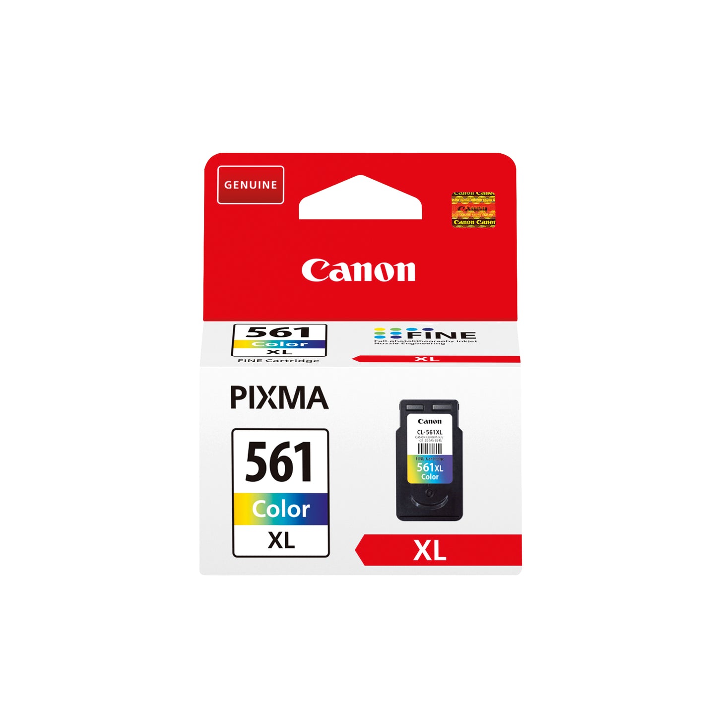 Canon CL-561XL Colour Inkjet Cartridge High Yield Tri-Colour Cyan/Magenta/Yellow 3730C001