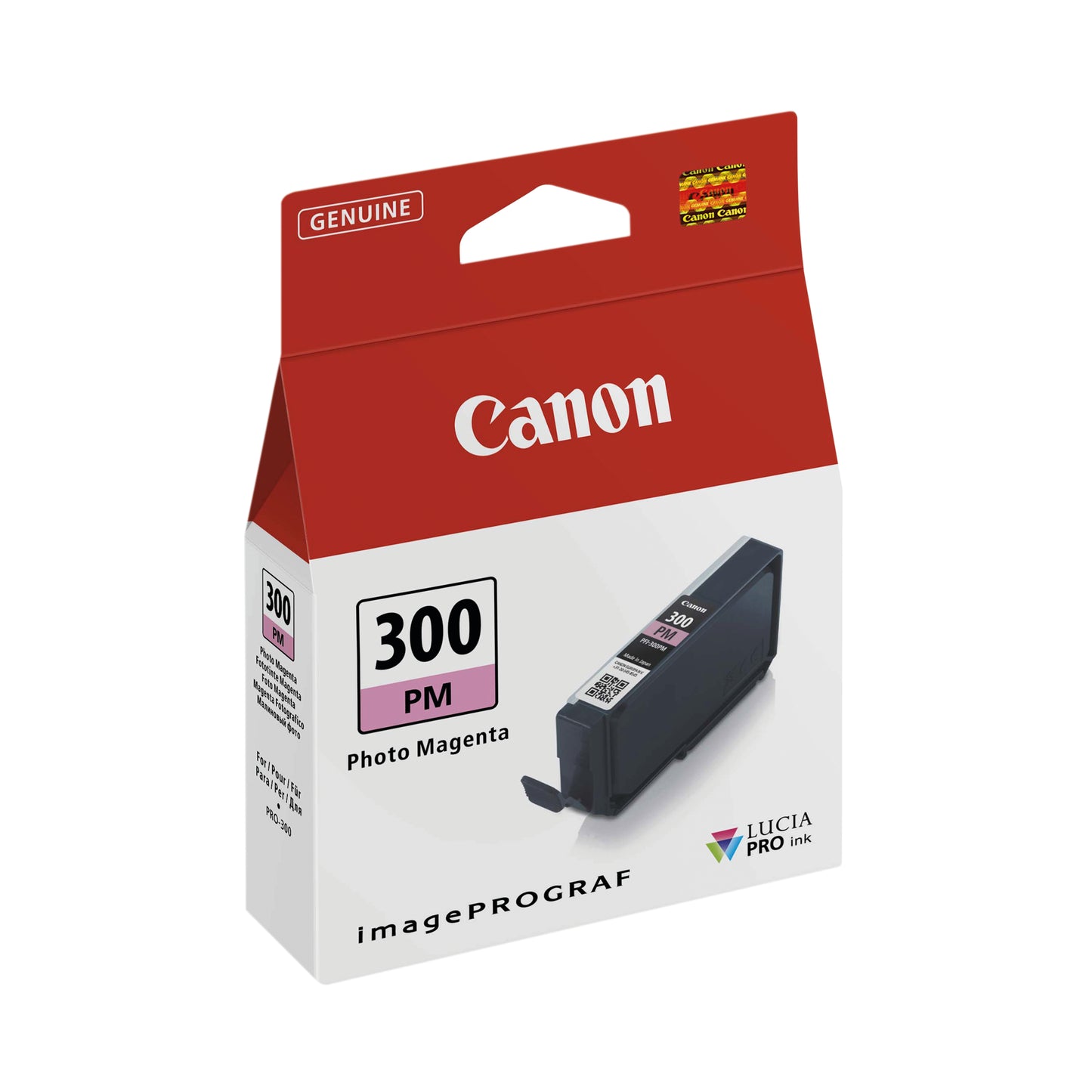 Canon PFI-300PM Inkjet Cartridge Photo Magenta 4198C001