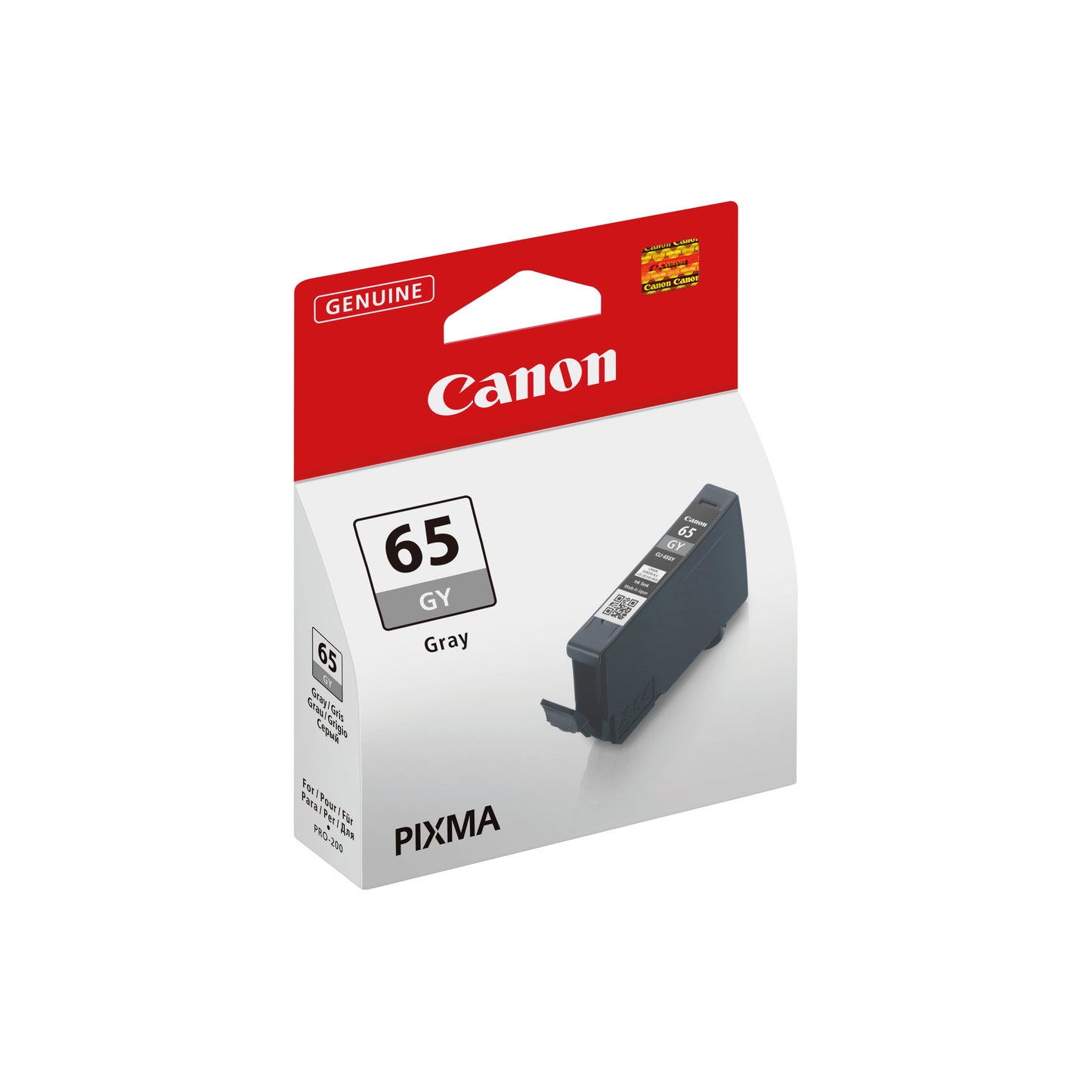 Canon CLI-65GY Inkjet Cartridge Grey 4219C001