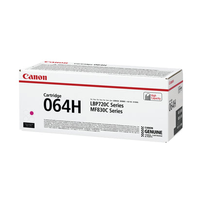 Canon 064H Toner Cartridge High Yield Magenta 4934C001