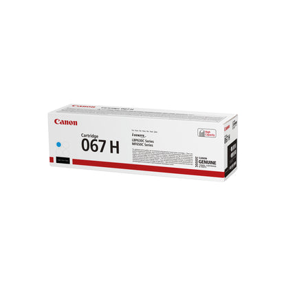 Canon 067H Toner Cartridge High Yield Cyan 5105C002