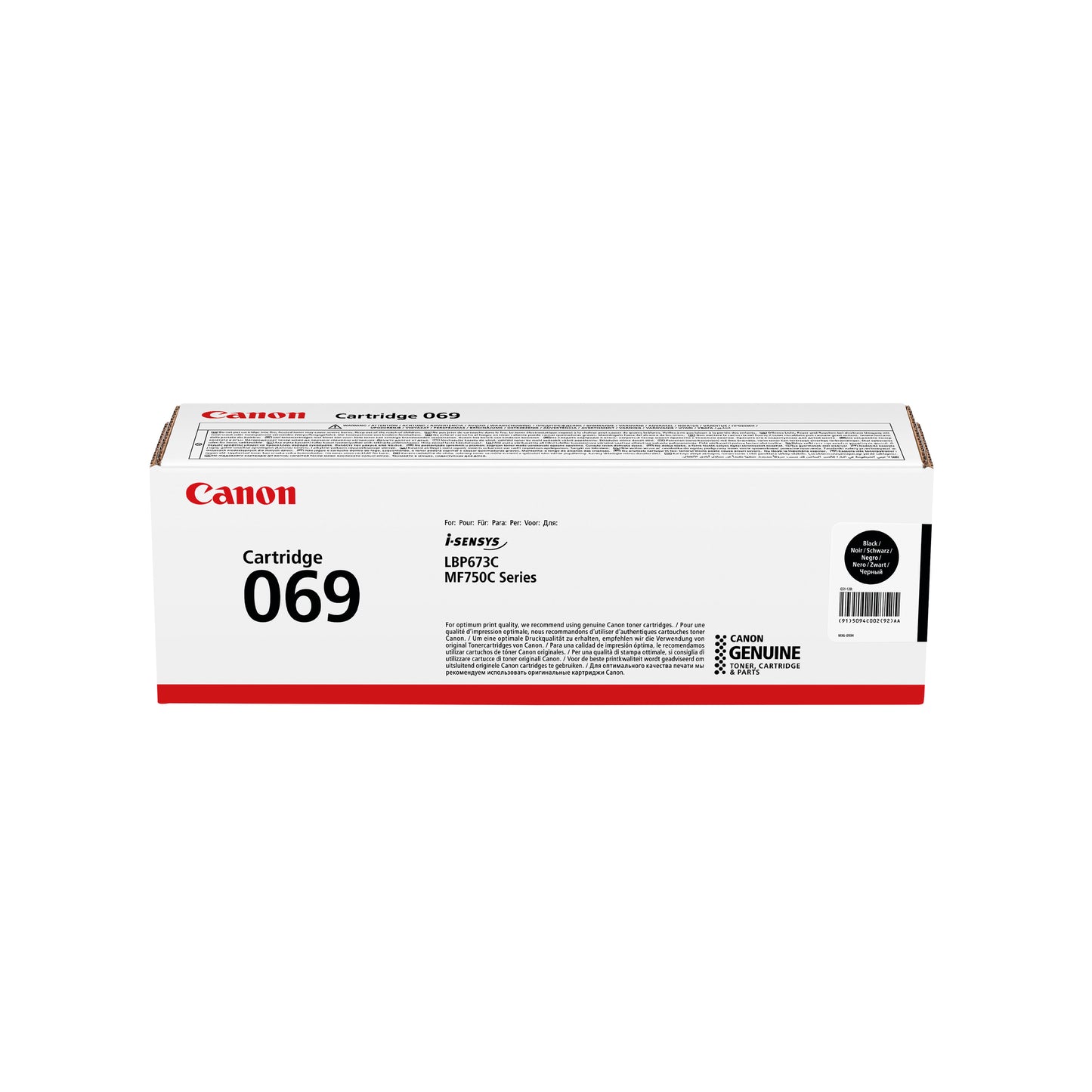 Canon 069 Toner Cartridge Black 5094C002