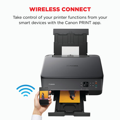 Canon PIXMA TS5350i 3-in-1 A4 Colour Wireless Inkjet Photo Printer Black 4462C088