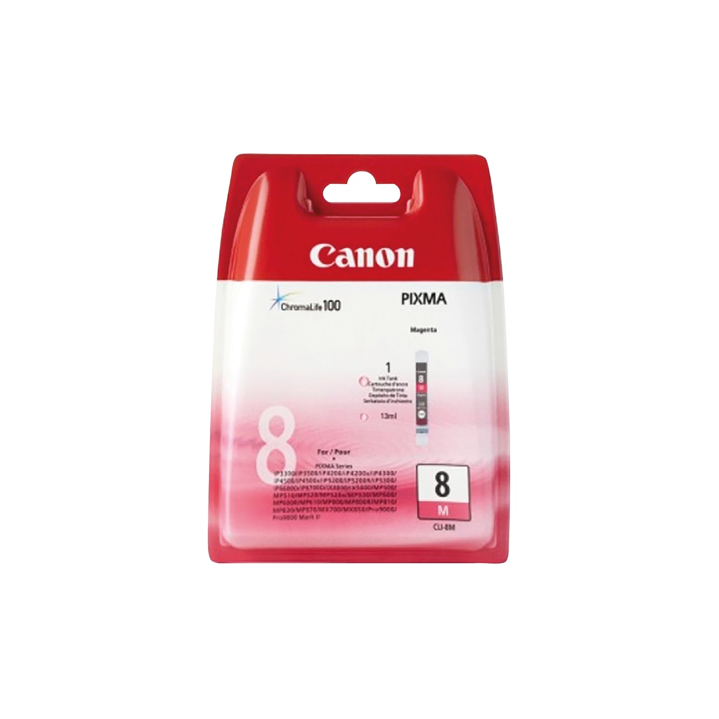 Canon CLI-8M Inkjet Cartridge Magenta 0622B001