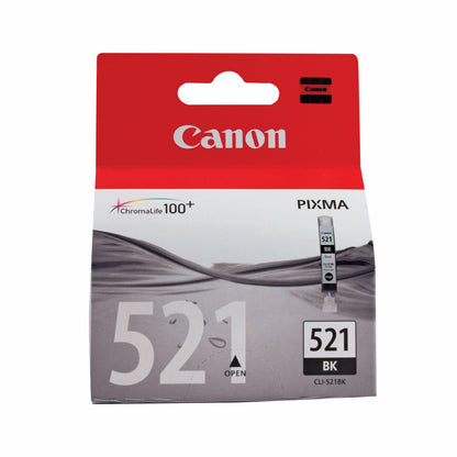 Canon CLI-521BK Black Ink Cartridge