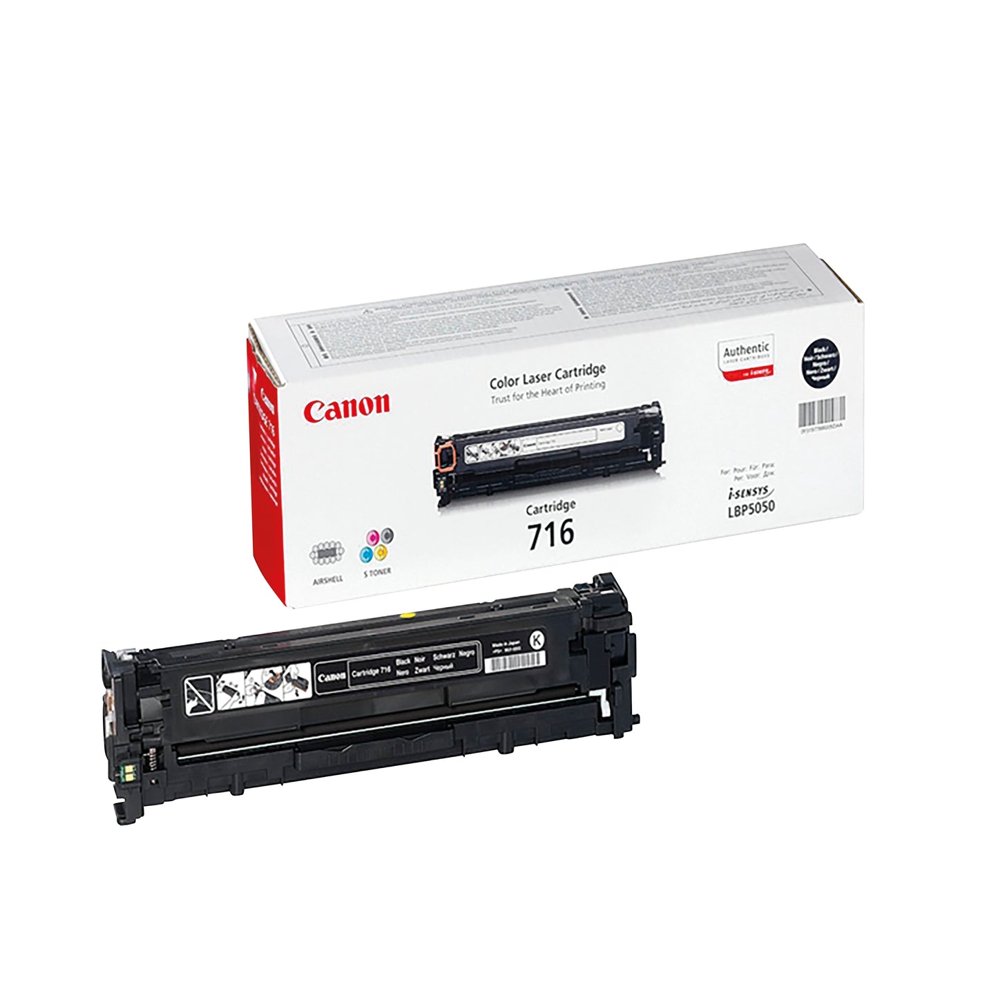 Canon 716BK Toner Cartridge Black 1980B002