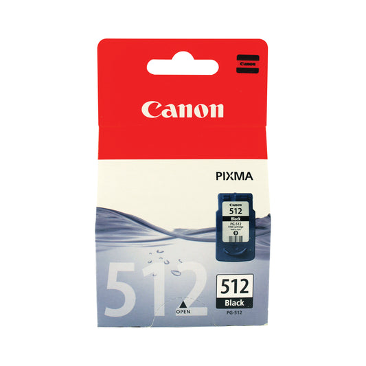 Canon PG-512 Inkjet Cartridge High Yield Black 2969B001