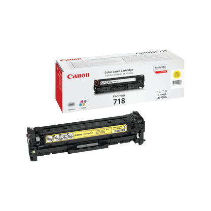 Canon CRG-718 Y toner cartridge 1 pc(s) Original Yellow