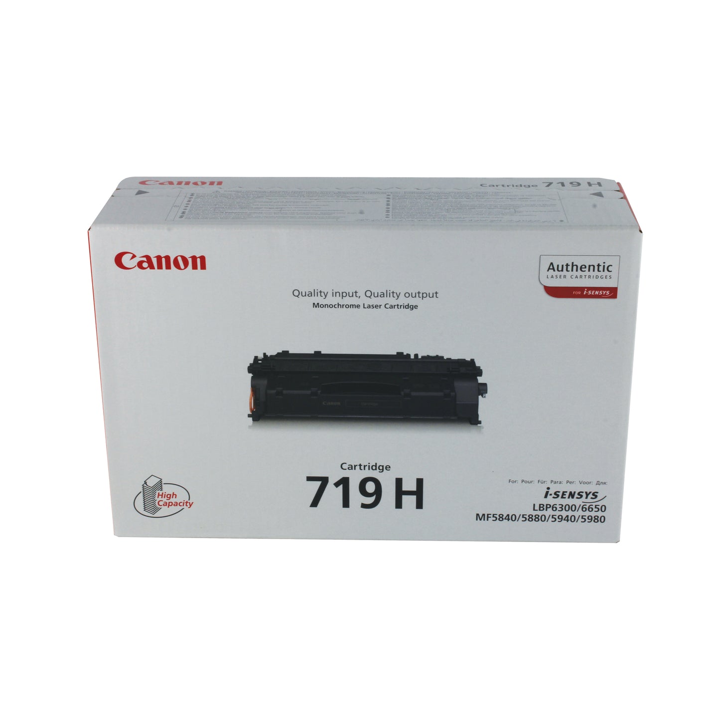 Canon CRG 719H BK toner cartridge 1 pc(s) Original Black