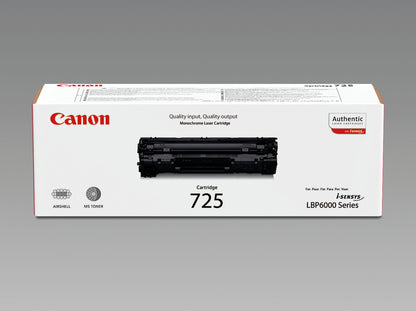 Canon 725 Toner Cartridge Black 3484B002