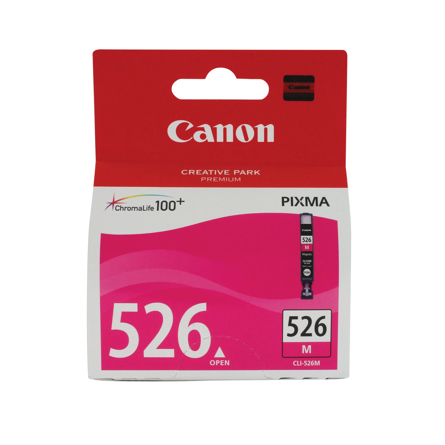 Canon CLI-526M Magenta Inkjet Cartridge (Capacity: 495 pages) 4542B001