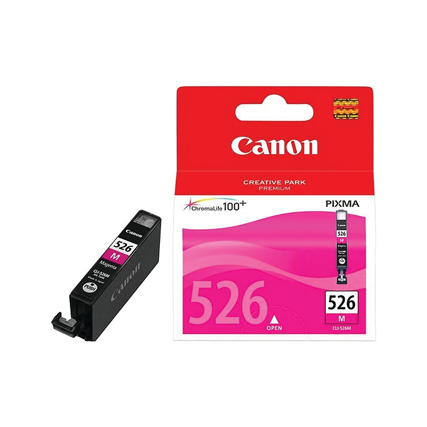 Canon CLI-526M Magenta Inkjet Cartridge (Capacity: 495 pages) 4542B001