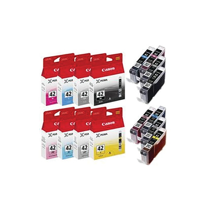 Canon CLI-42 Inkjet Cartridge Multipack (Pack of 8) 6384B010