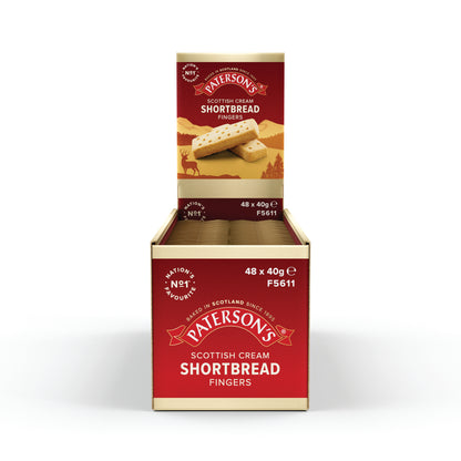 Patersons Scottish Shortbread Fingers (Pack of 48) 0401228