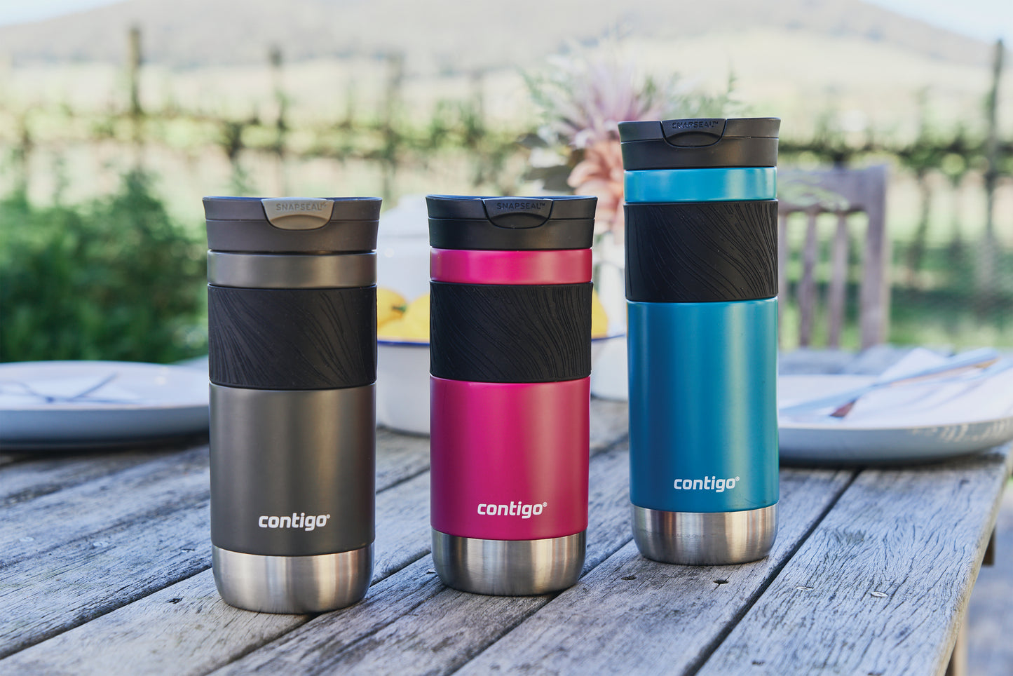 Contigo Byron 2.0 Snapseal Travel Mug 16oz/470ml Sake 2155588