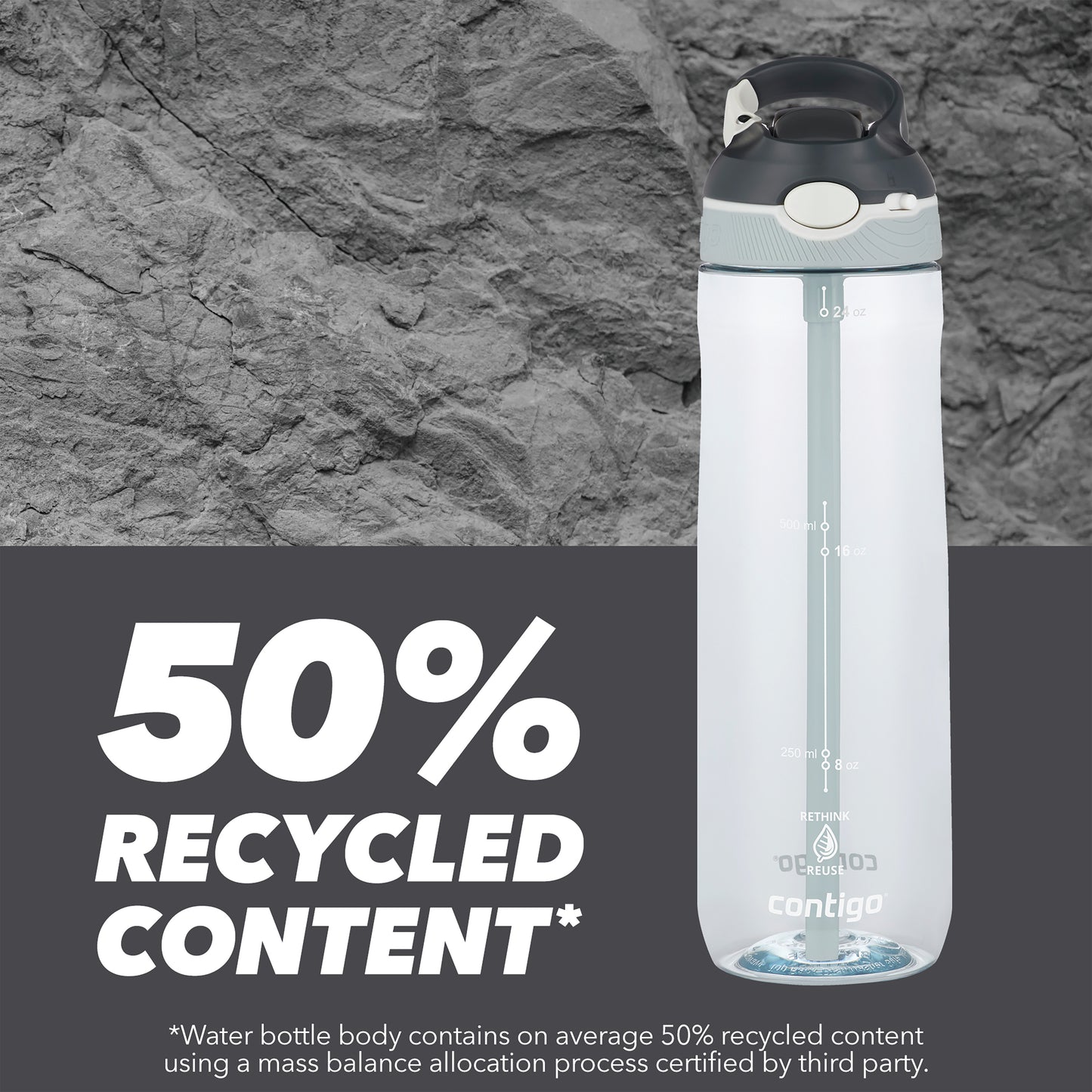 Contigo Ashland Autospout Triton Bottle 24oz/720ml Macaroon 2191384