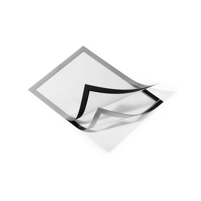 Durable Duraframe Self Adhesive A4 Silver (Pack of 2) 4872/23
