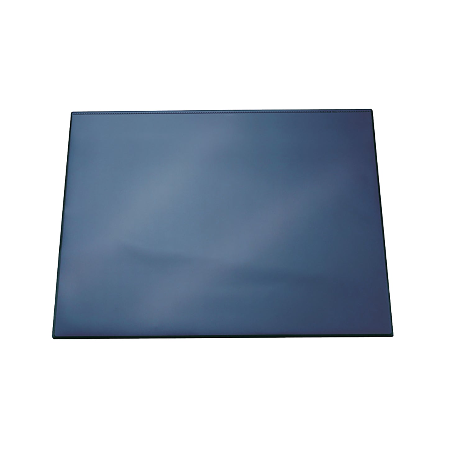 Durable Desk Mat with Clear Overlay 650x520mm Dark Blue 720307