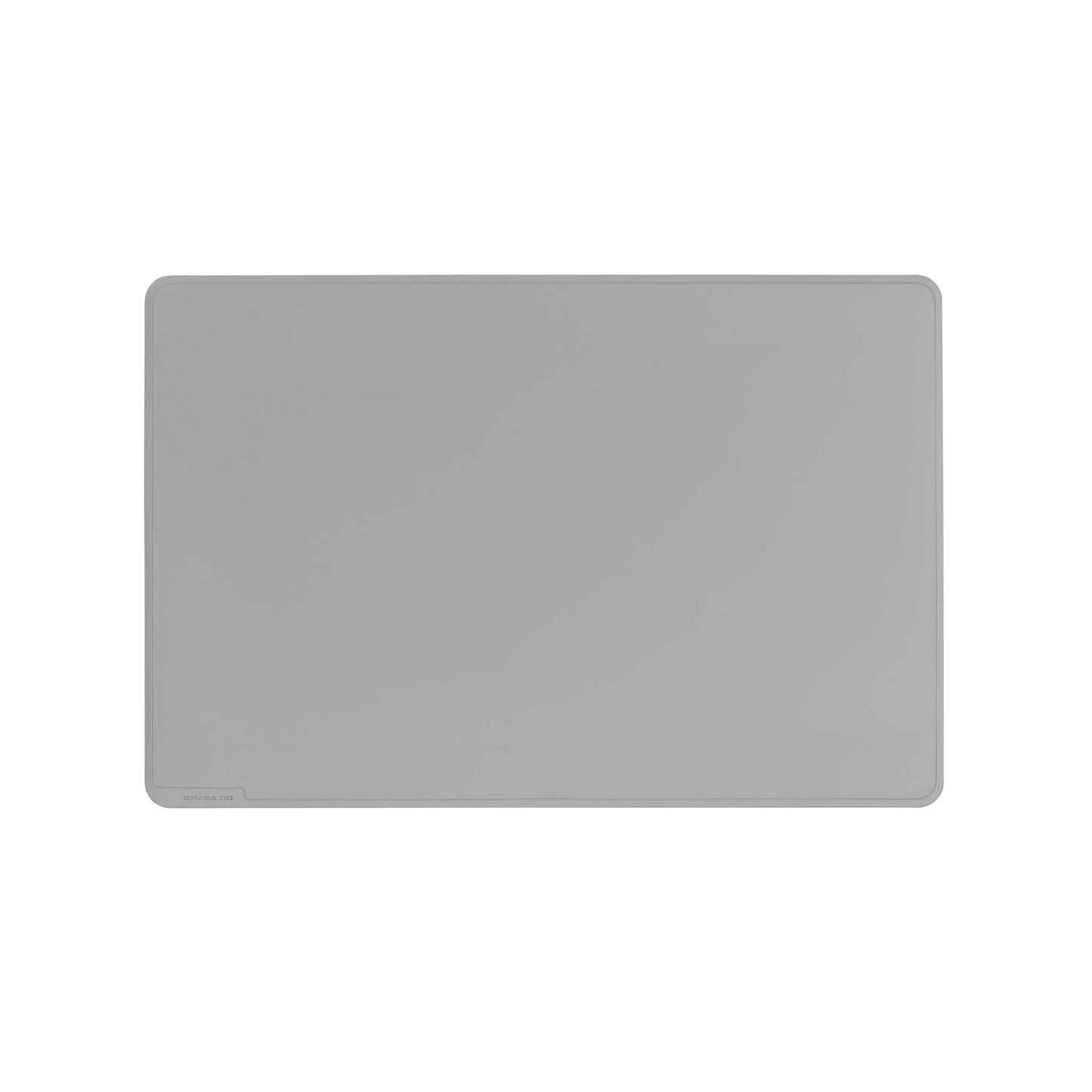 Durable Desk Mat Contoured Edge 530 x 400mm Grey 710210