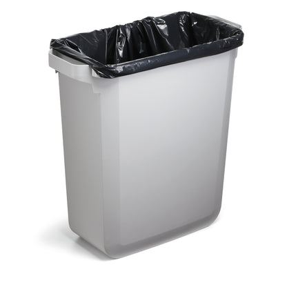 Durable Durabin Eco Rectangular Waste Bin 60 Litre 590x282x600mm Grey 1800503050