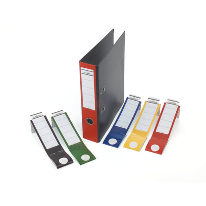 Durable Ordofix Self-Adhesive File Spine Label 60mm Assorted (Pack of 10) 8090/00