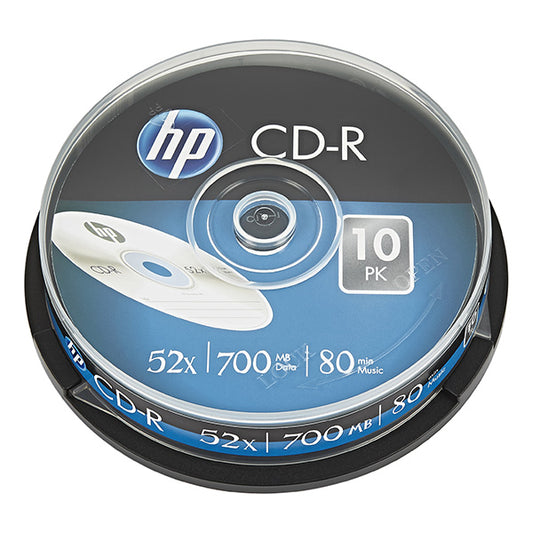 HP CDR 52X 10Pk cake 700mb CRE00019-3
