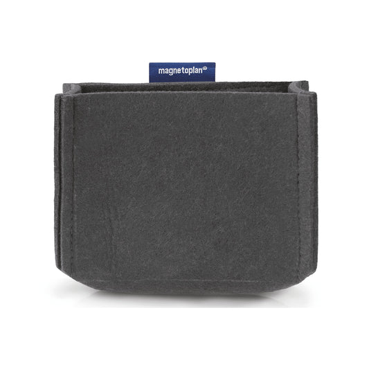 Magnetoplan MagnetoTray Felt Pen Holder Medium Grey 130x60x100mm 1227701