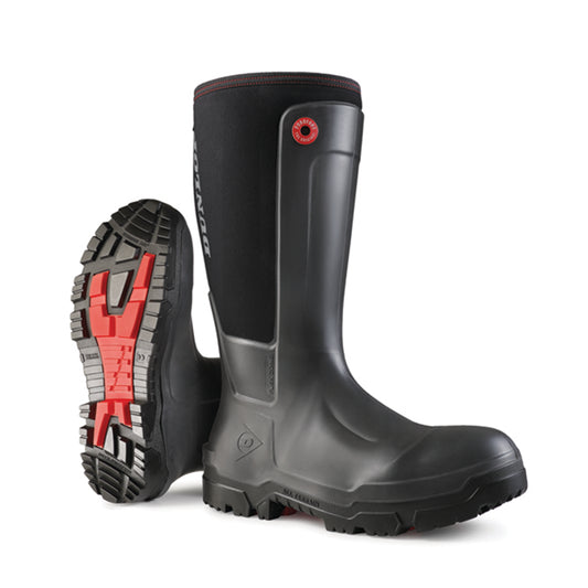 Dunlop SnugBoots 1 Pair Workpro Breathable Waterproof Upper Full Safety Boots 1 Pair Black 08