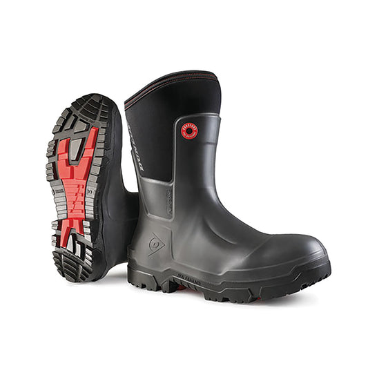 Dunlop SnugBoots 1 Pair Craftsman Breathable Waterproof Upper Full Safety Boots 1 Pair Black 09