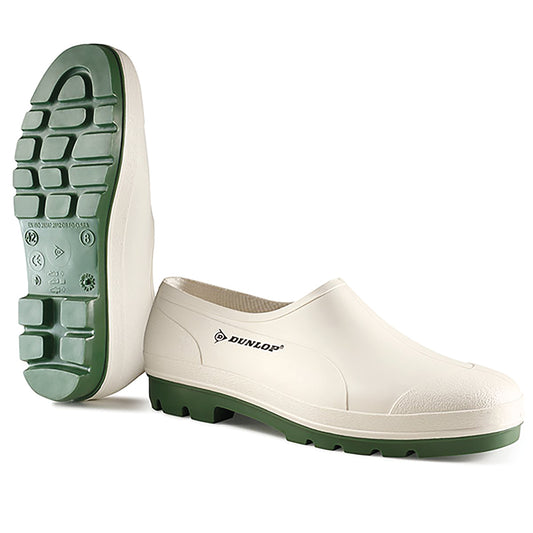 Dunlop Wellie Waterproof Non-Safety Shoe 1 Pair White 10