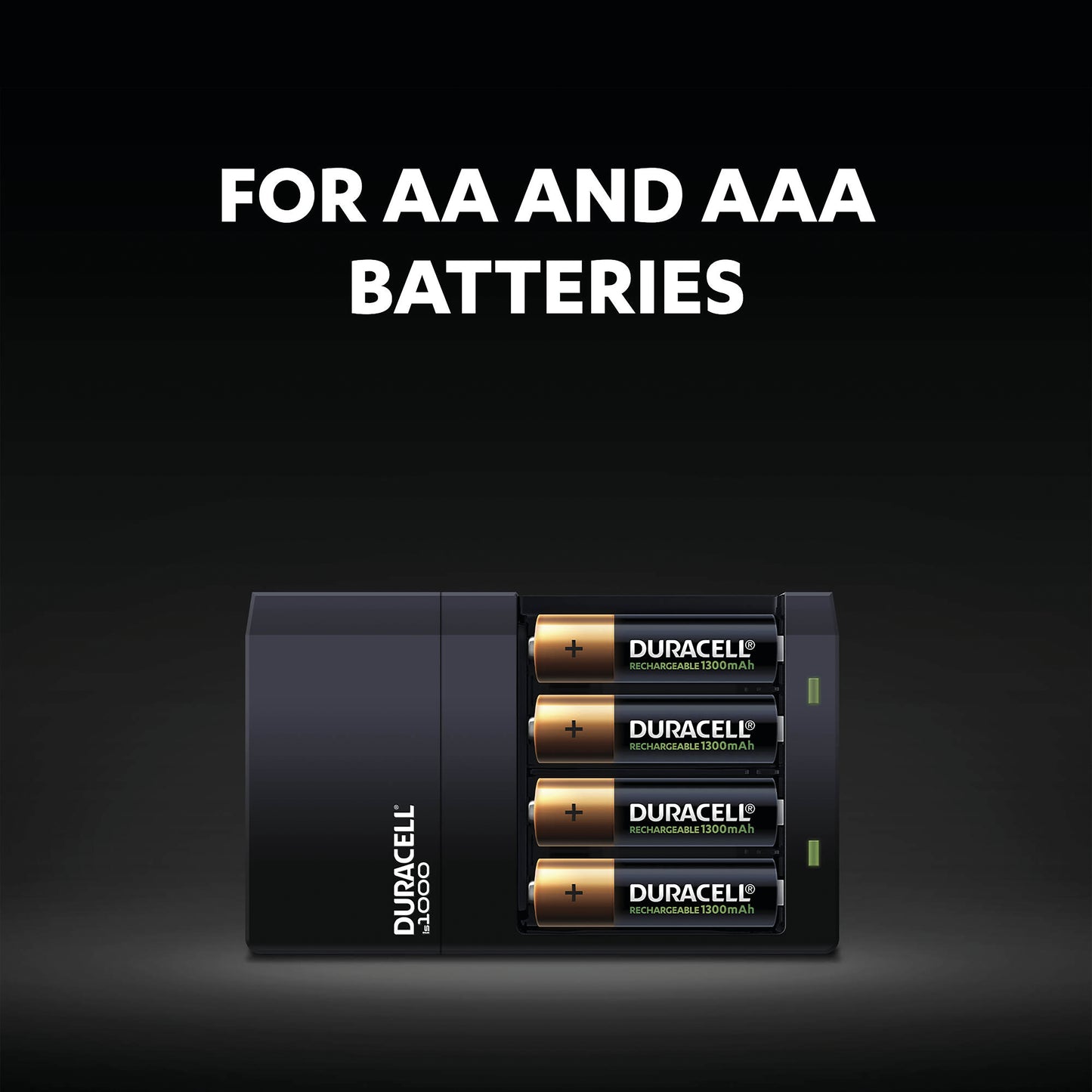Duracell 4 Hour Battery Charger CEF14 with 2x AA/2x AAA Batteries 5004979