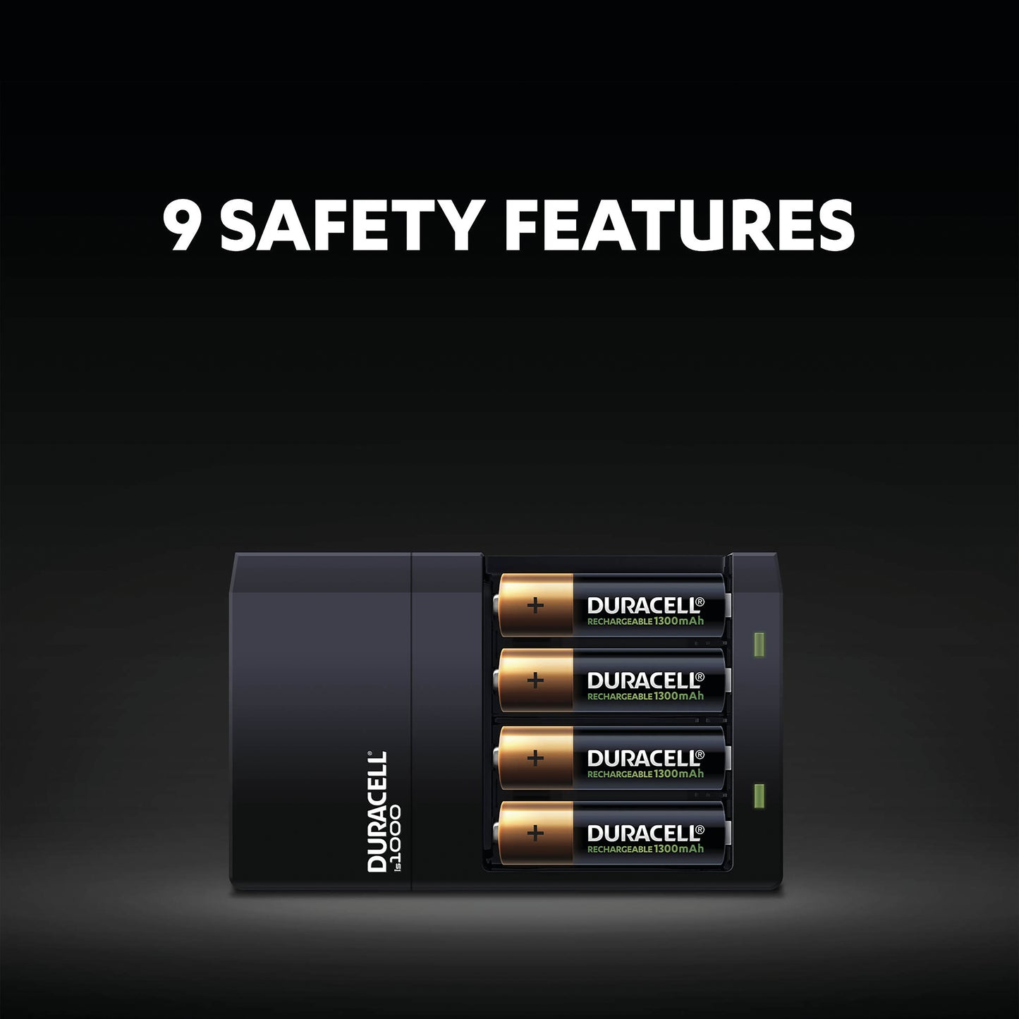 Duracell 4 Hour Battery Charger CEF14 with 2x AA/2x AAA Batteries 5004979