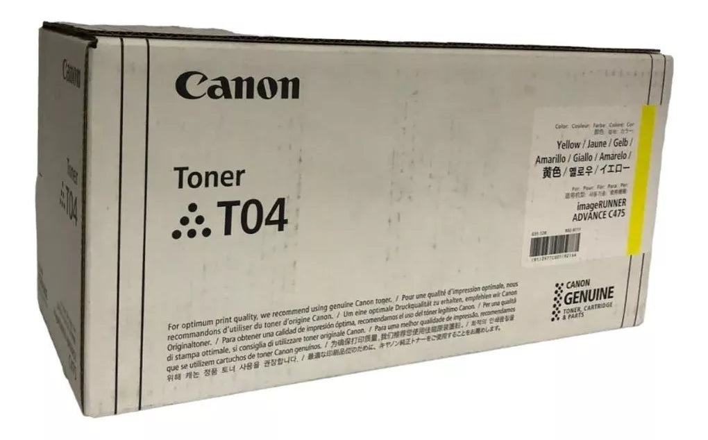 Canon T04 toner cartridge 1 pc(s) Original Yellow