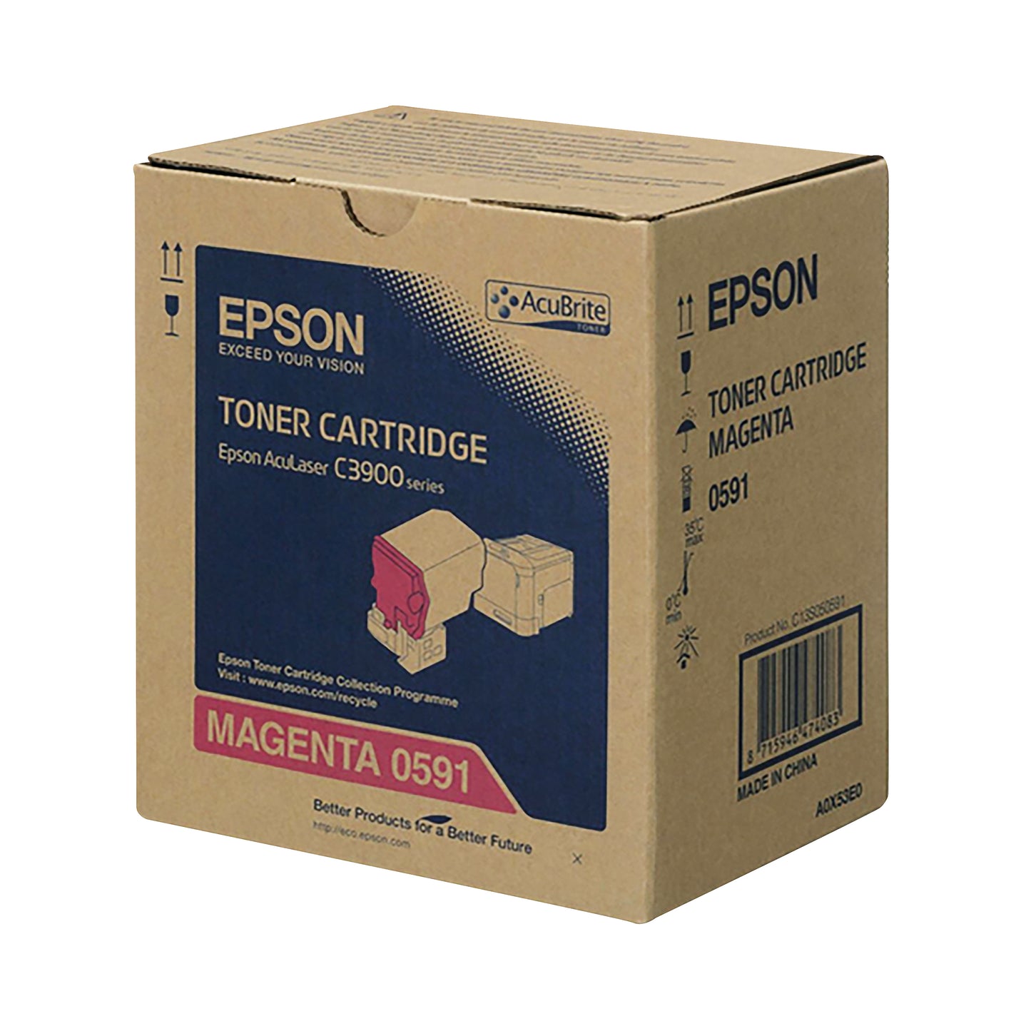 Epson S050591 Toner Cartridge 6k Magenta C13S050591