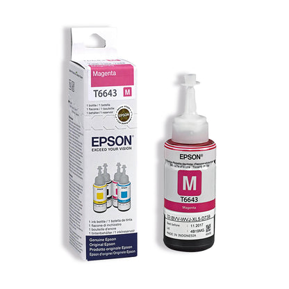 Epson 664 Ink Bottle EcoTank 70ml Magenta C13T664340