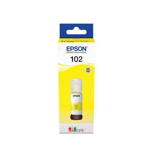 Epson 102 Ink Bottle Ecotank Yellow C13T03R440