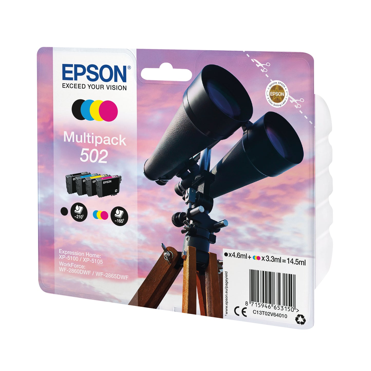 Epson Multipack 4-colours 502 Ink
