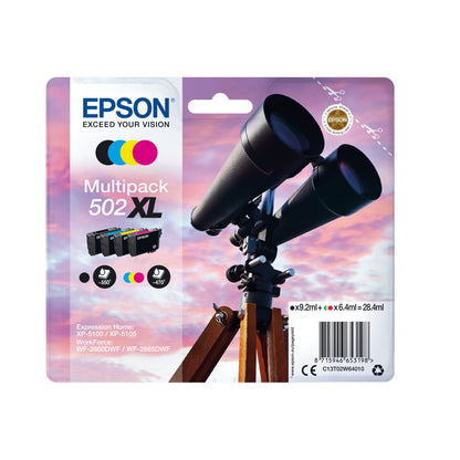 Epson 502XL Ink Cartridge Multipack Binoculars CMYK C13T02W64010