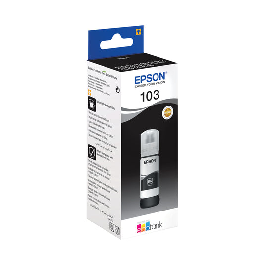 Epson 103 Ink Bottle EcoTank Black C13T00S14A10