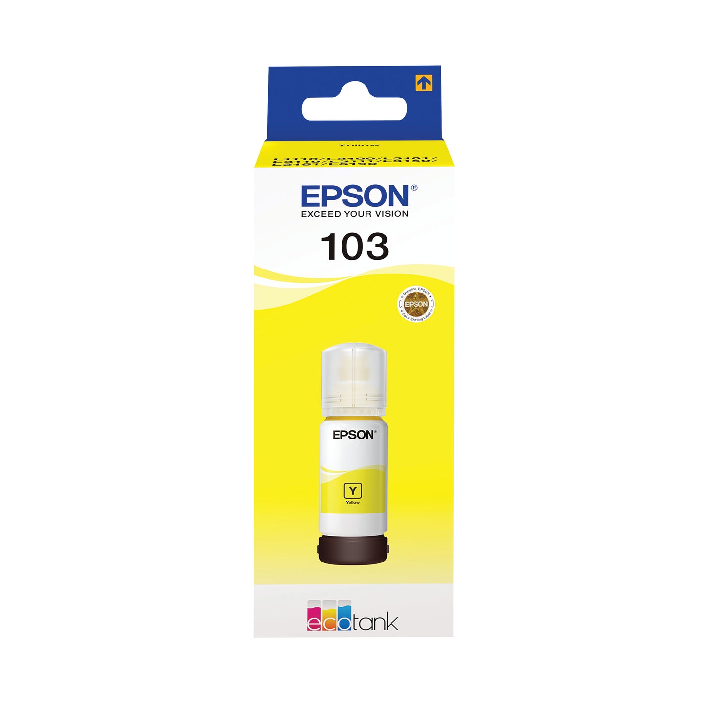 Epson 103 Ink Bottle EcoTank Yellow C13T00S44A10