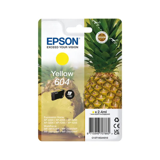 Epson 604 Ink Cartridge Pineapple Magenta C13T10G34010