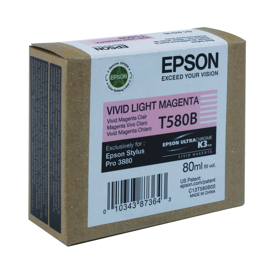 Epson Singlepack Vivid Light Magenta T580B00