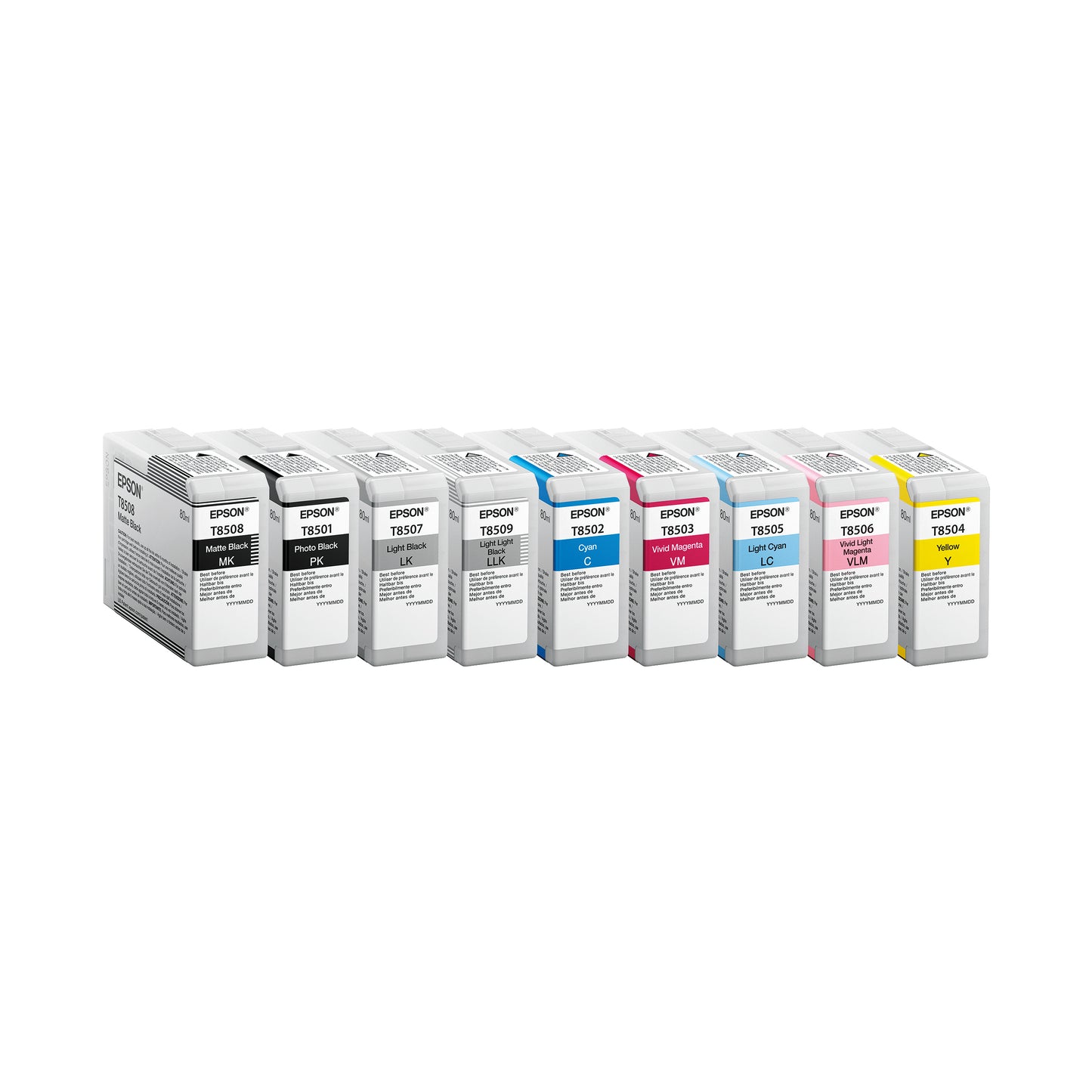 Epson T8507 Ink Cartridge 80ml Light Black C13T850700