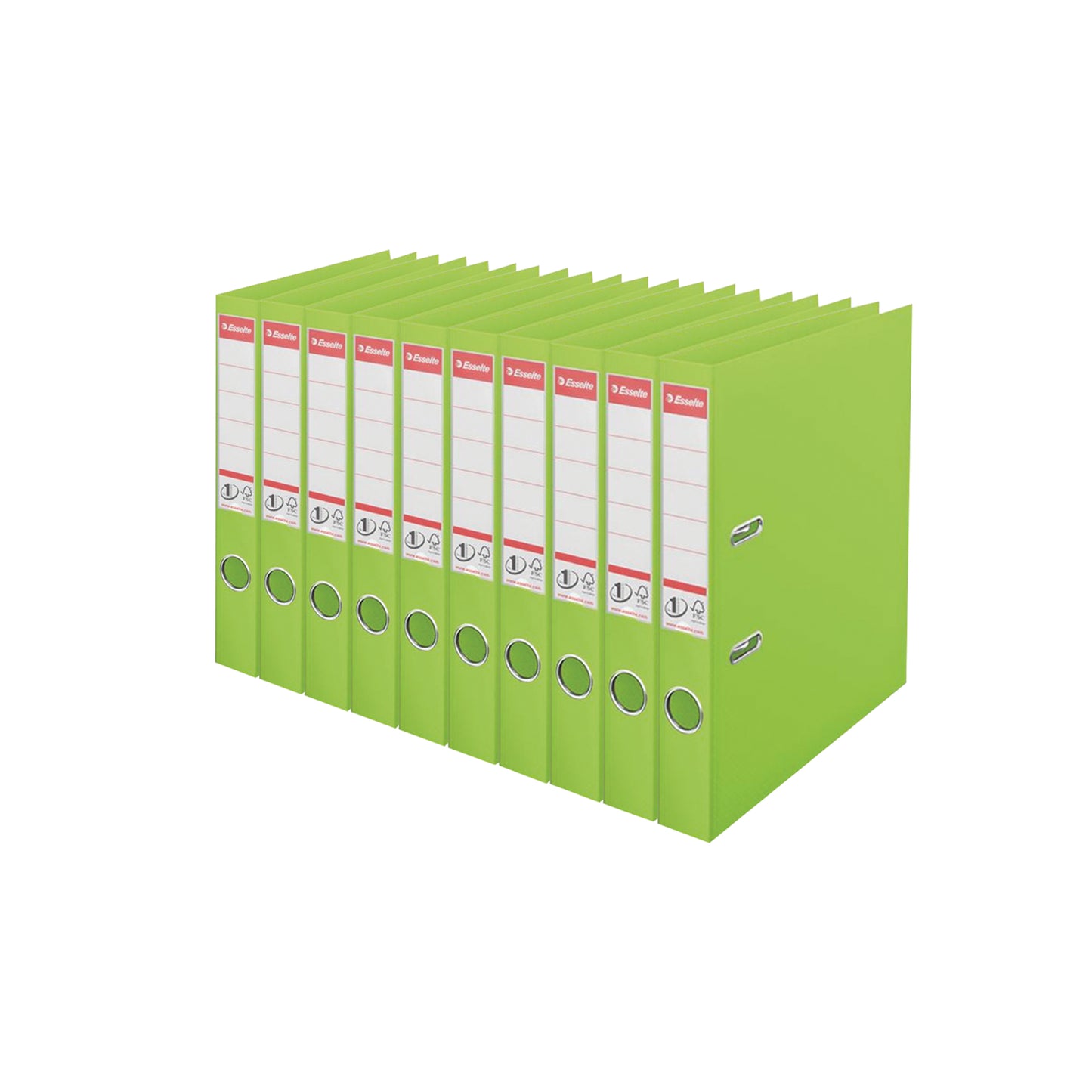 Esselte No.1 VIVIDA Lever Arch File PP, 30% pre-consumer recycled foil