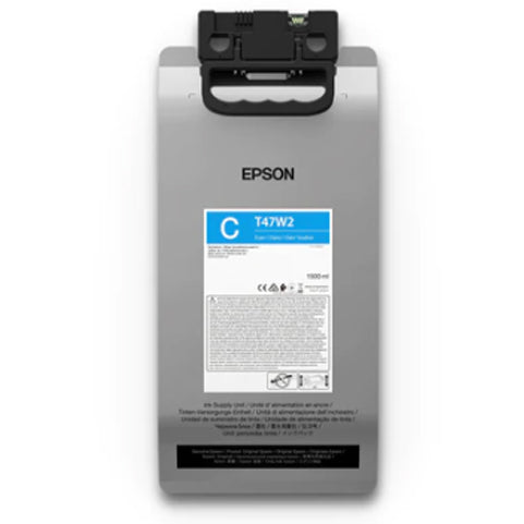 EPSON T47W2 CYAN INK CARTRIDGE ULTRACHROME  1.5L, EPST47W200