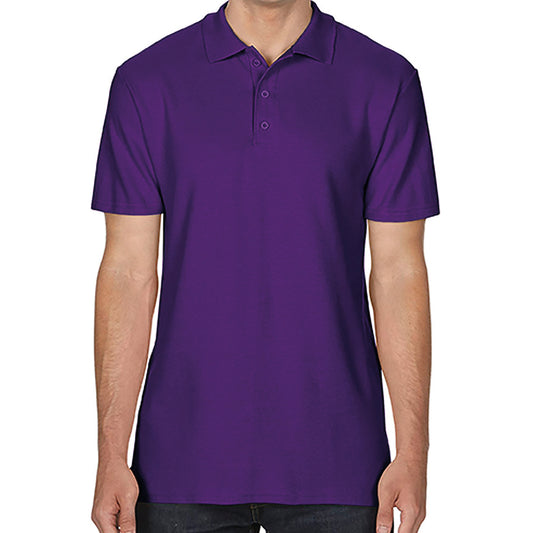 Beeswift Gildan Short Sleeve Polo Shirt Purple 2XL