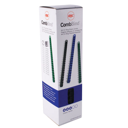 GBC CombBind Binding Combs 10mm A4 21R